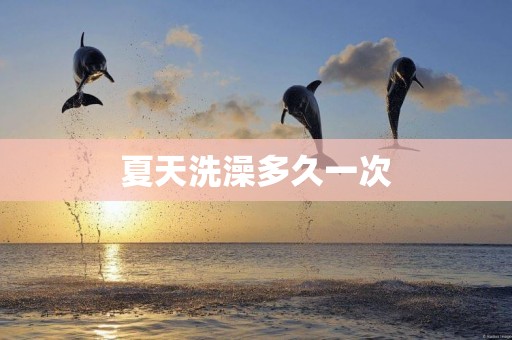 夏天洗澡多久一次