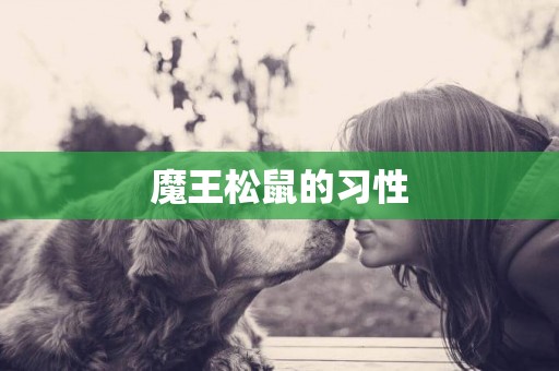 魔王松鼠的習性