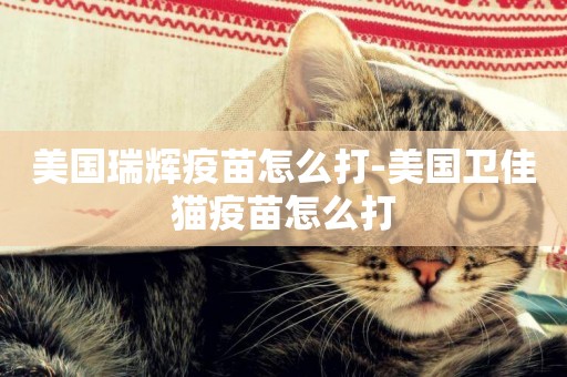 美國瑞輝疫苗怎么打-美國衛佳貓疫苗怎么打