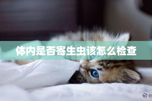 體內是否寄生蟲該怎么檢查