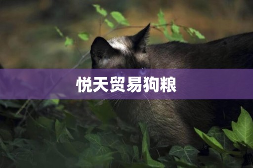 悅天貿易狗糧