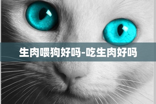 生肉喂狗好嗎-吃生肉好嗎