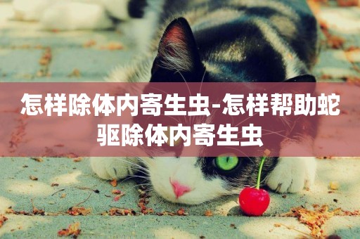 怎樣除體內寄生蟲-怎樣幫助蛇驅除體內寄生蟲