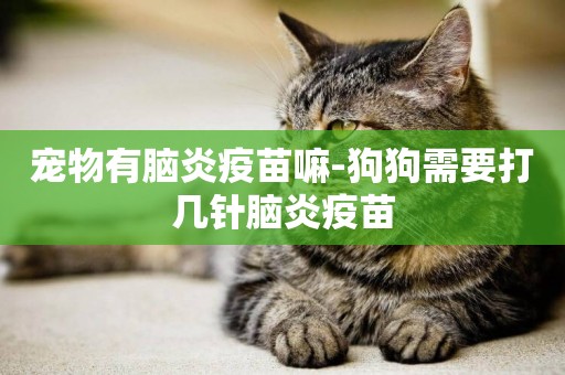 寵物有腦炎疫苗嘛-狗狗需要打幾針腦炎疫苗