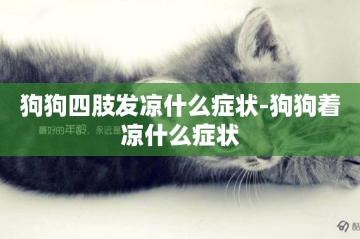 狗狗四肢發涼什么癥狀-狗狗著涼什么癥狀