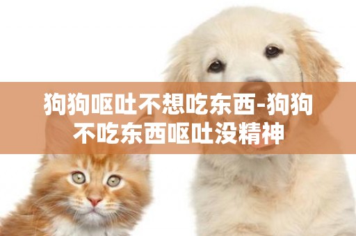 狗狗嘔吐不想吃東西-狗狗不吃東西嘔吐沒精神