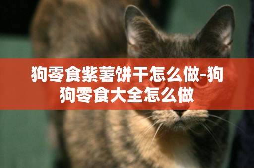 狗零食紫薯餅干怎么做-狗狗零食大全怎么做