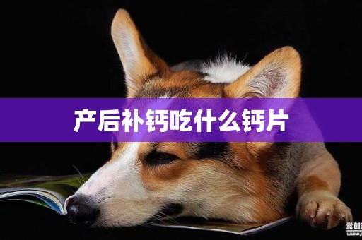 產后補鈣吃什么鈣片