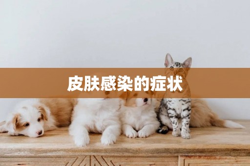 皮膚感染的癥狀