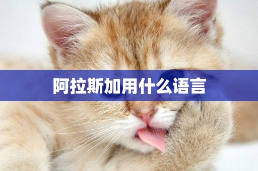 阿拉斯加用什么語言