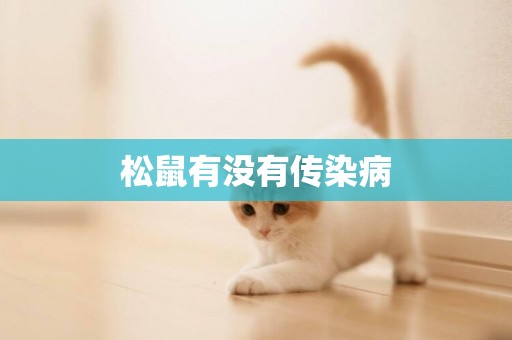 松鼠有沒有傳染病