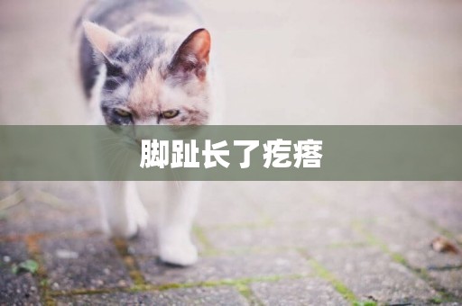 腳趾長了疙瘩
