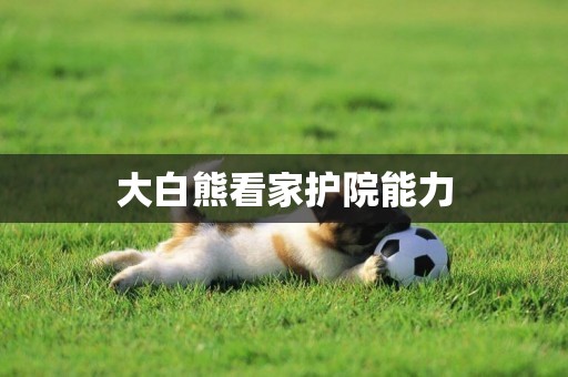 大白熊看家護院能力