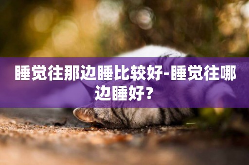 睡覺往那邊睡比較好-睡覺往哪邊睡好？