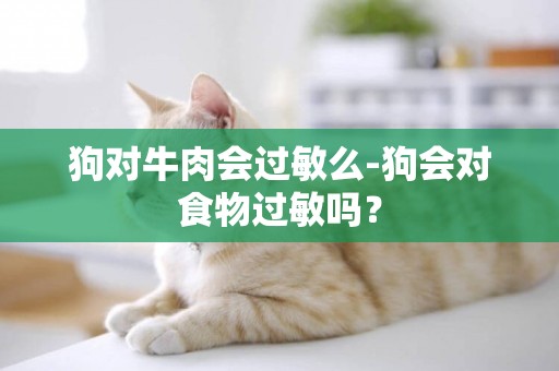 狗對牛肉會過敏么-狗會對食物過敏嗎？