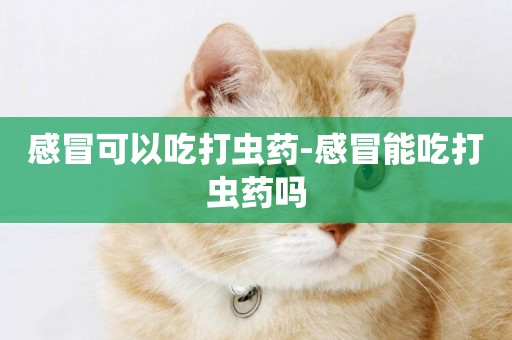 感冒可以吃打蟲藥-感冒能吃打蟲藥嗎