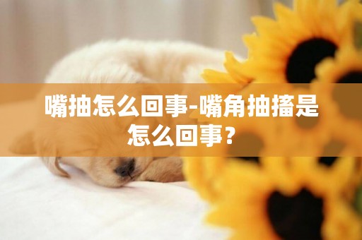嘴抽怎么回事-嘴角抽搐是怎么回事？