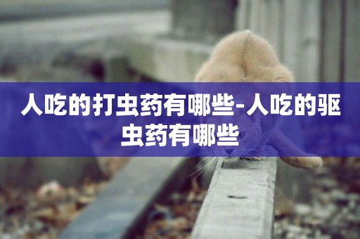 人吃的打蟲藥有哪些-人吃的驅蟲藥有哪些
