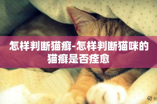 怎樣判斷貓癬-怎樣判斷貓咪的貓癬是否痊愈