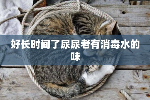 好長時間了尿尿老有消毒水的味