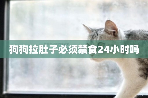 狗狗拉肚子必須禁食24小時嗎