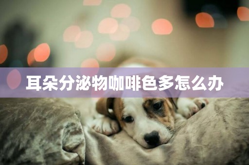 耳朵分泌物咖啡色多怎么辦