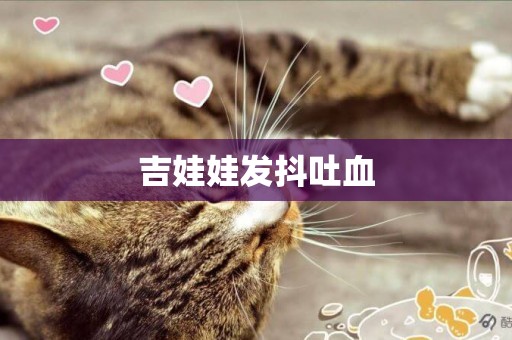 吉娃娃發抖吐血