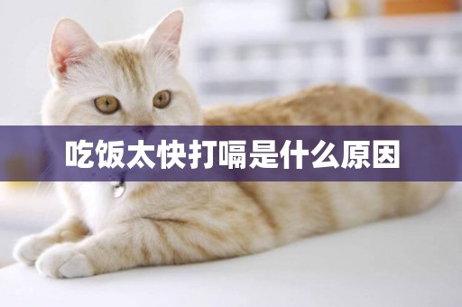 吃飯太快打嗝是什么原因