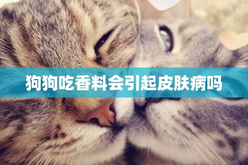 狗狗吃香料會引起皮膚病嗎
