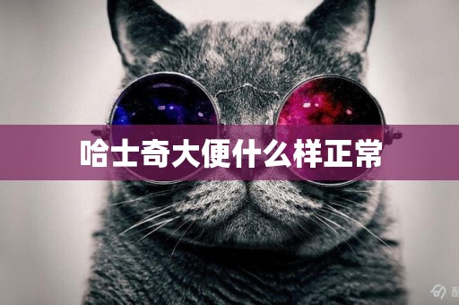 哈士奇大便什么樣正常