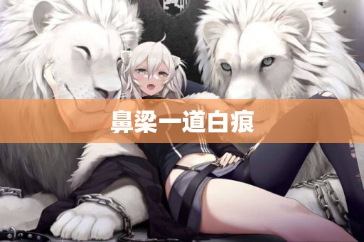 鼻梁一道白痕