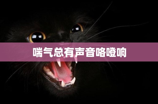 喘氣總有聲音咯噔響