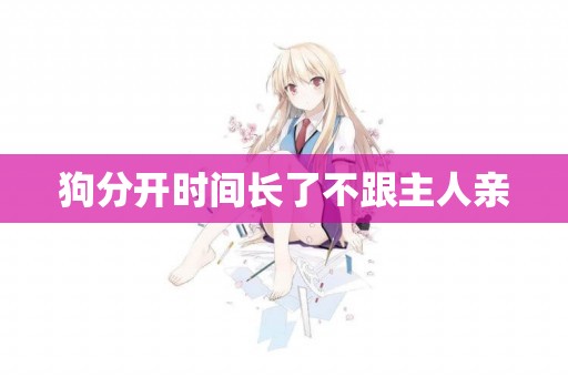 狗分開時間長了不跟主人親