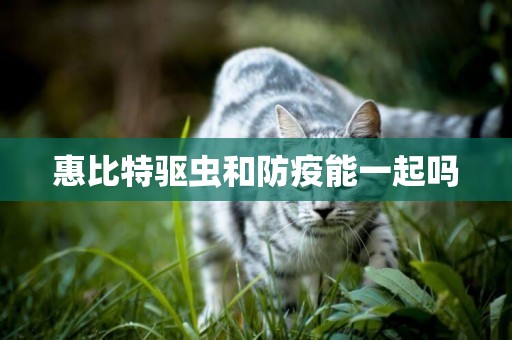 惠比特驅蟲和防疫能一起嗎