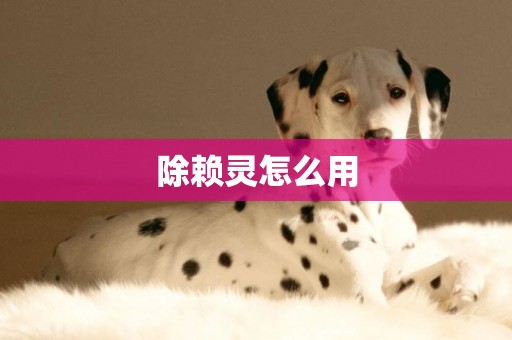 除賴靈怎么用