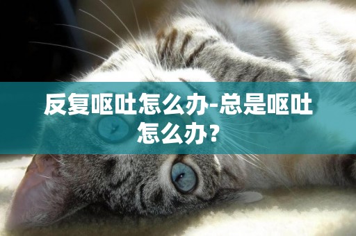 反復嘔吐怎么辦-總是嘔吐怎么辦？