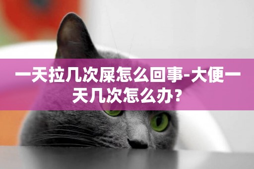 一天拉幾次屎怎么回事-大便一天幾次怎么辦？