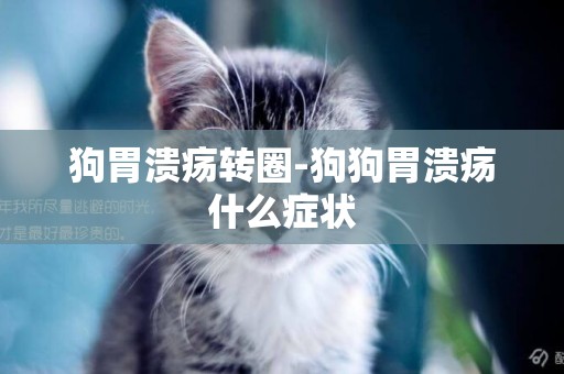 狗胃潰瘍轉圈-狗狗胃潰瘍什么癥狀