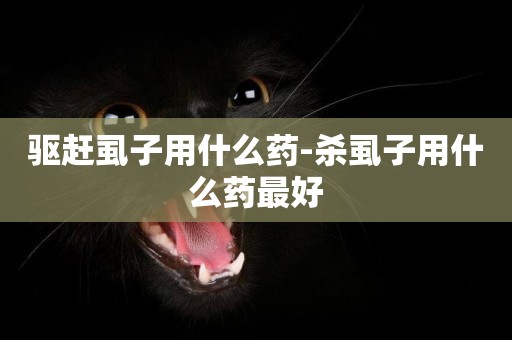 驅趕虱子用什么藥-殺虱子用什么藥最好