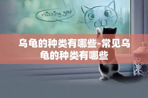 烏龜的種類有哪些-常見烏龜的種類有哪些