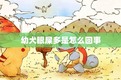 幼犬眼屎多是怎么回事