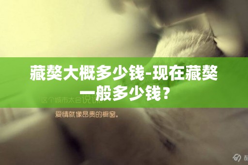 藏獒大概多少錢-現在藏獒一般多少錢？