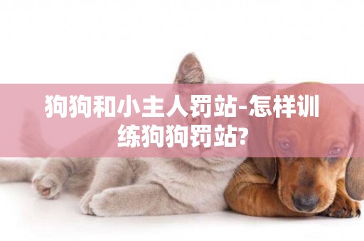 狗狗和小主人罰站-怎樣訓練狗狗罰站?