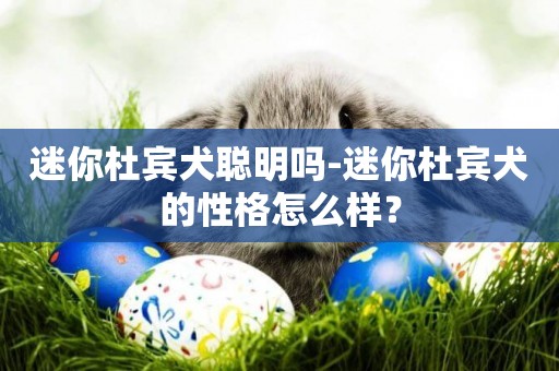 迷你杜賓犬聰明嗎-迷你杜賓犬的性格怎么樣？