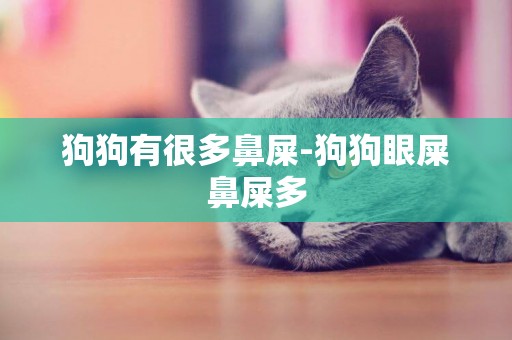 狗狗有很多鼻屎-狗狗眼屎鼻屎多
