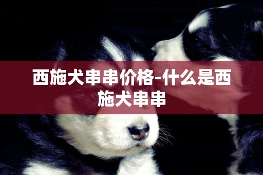 西施犬串串價格-什么是西施犬串串