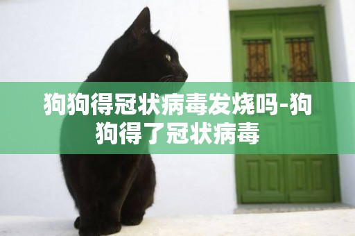 狗狗得冠狀病毒發燒嗎-狗狗得了冠狀病毒
