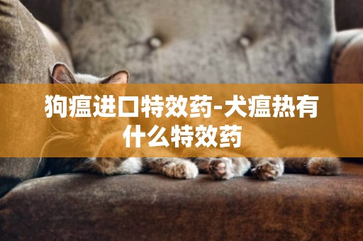 狗瘟進口特效藥-犬瘟熱有什么特效藥