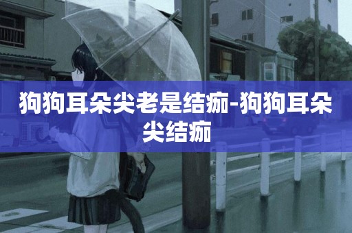 狗狗耳朵尖老是結痂-狗狗耳朵尖結痂