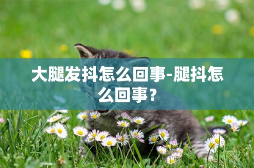 大腿發抖怎么回事-腿抖怎么回事？